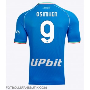 SSC Napoli Victor Osimhen #9 Replika Hemmatröja 2023-24 Kortärmad